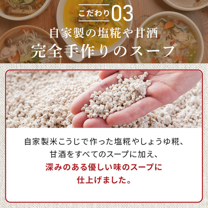 【ハーフサイズ】選べるスープ10食セット