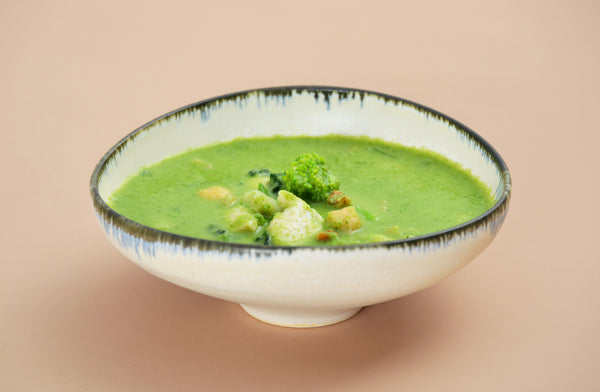 10種の具材が入ったブロッコリーポタージュ