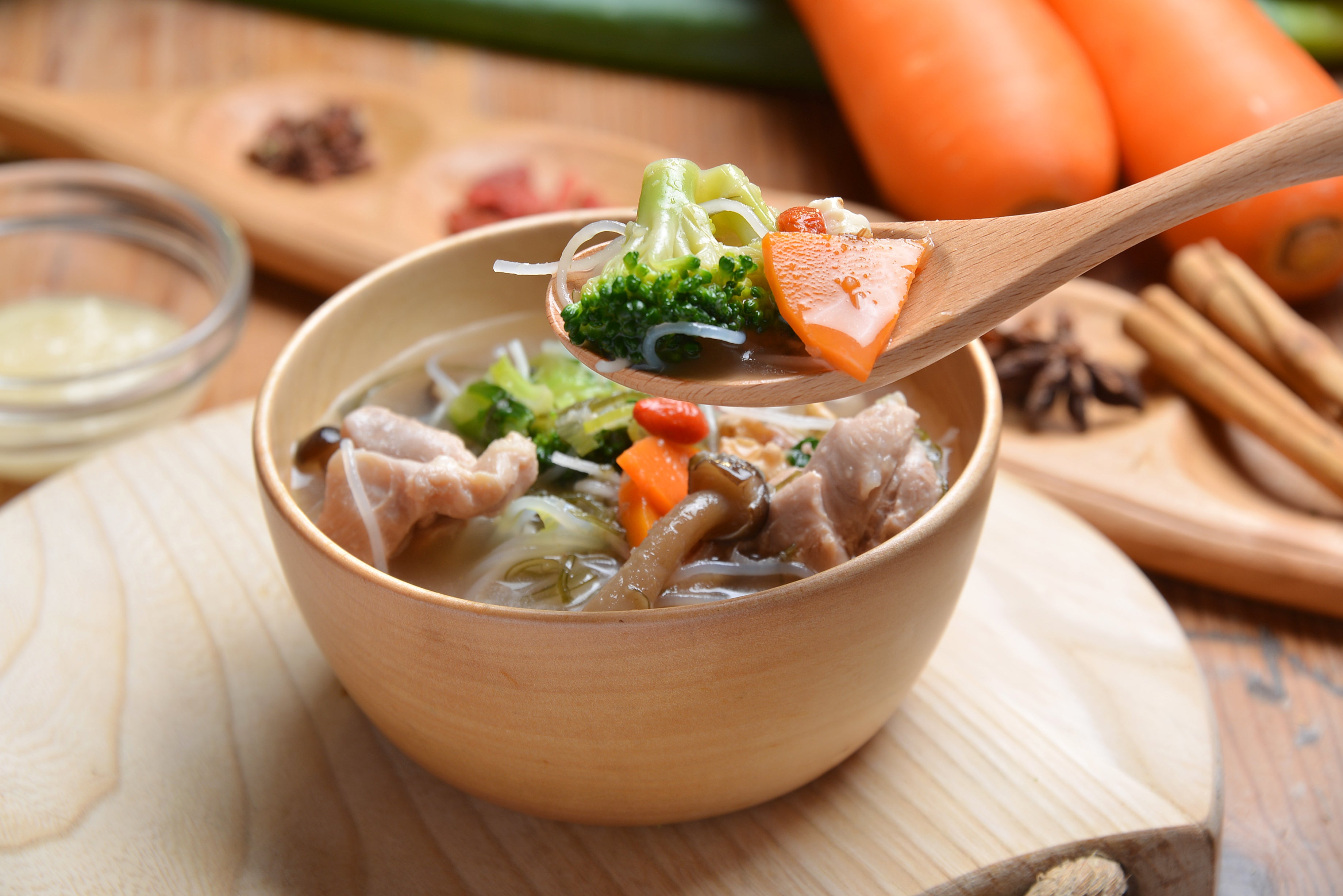 五香香る 生姜スープ