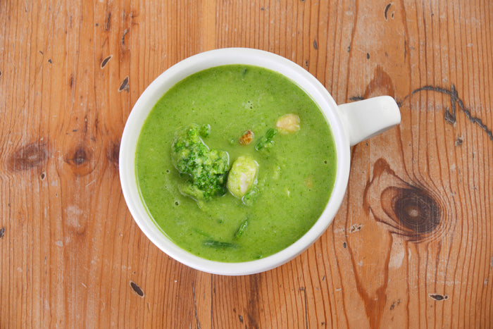 10種の具材が入ったブロッコリーポタージュ